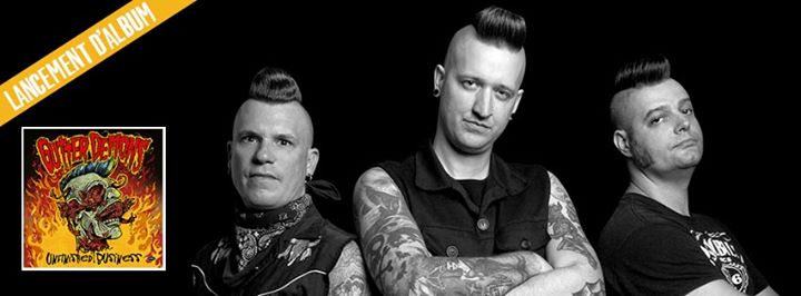 Lancement d'album de GUTTER DEMONS avec THE VON REBELS // 04.12.2015 // Montréal