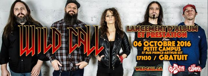 Lancement d'album de Wild Call au Petit Campus (GRATUIT)