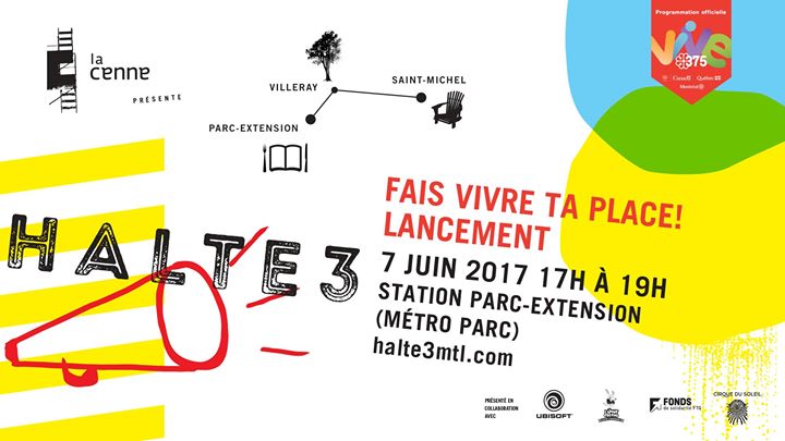 Lancement de Halte 3