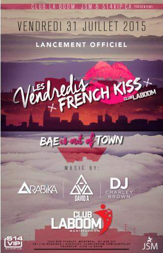 Lancement des Vendredis French Kiss