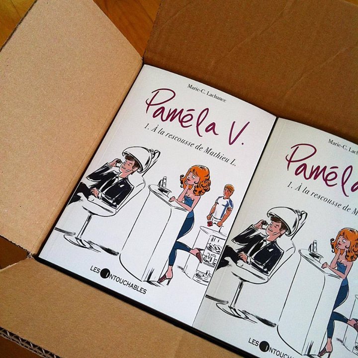 Lancement du roman de Marie-C. Lachance "Paméla V. à la rescousse de Mathieu L."