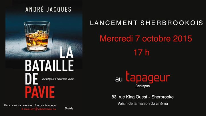 LANCEMENT — « La bataille de Pavie » d’André Jacques