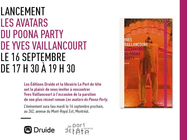 LANCEMENT - Les avatars du Poona Party