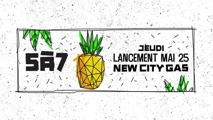 Lancement Officiel des Jeudi 5à7 au New City Gas - 05.25.2017