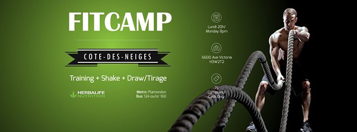 Lancement/Opening Fitcamp Cote-des-Neiges