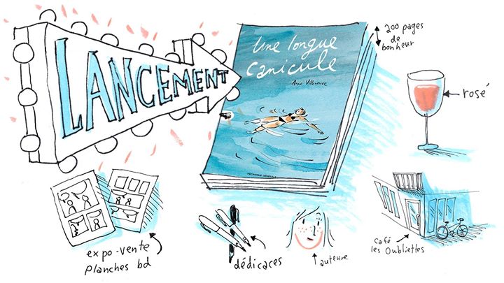 Lancement - Une longue canicule d'Anne Villeneuve