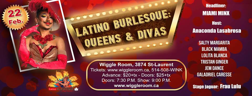 Latino Burlesque: Queens & Divas @ The Wiggle Room