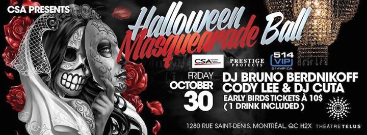 Le bal de la peur / Halloween's Masquerade Ball