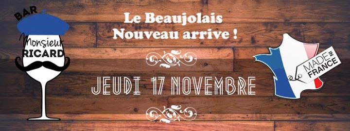 Le Beaujolais Nouveau arrive!