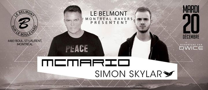 Le Belmont Présente - Mc Mario & Simon Skylar