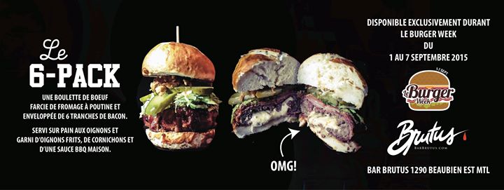 LE BURGER WEEK AU BRUTUS