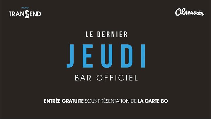 Le dernier JEUDI BO