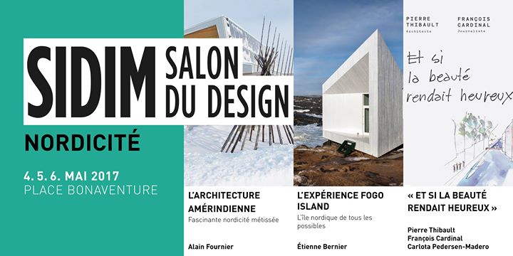 Le design et la nordicité : 3 conférences accréditées