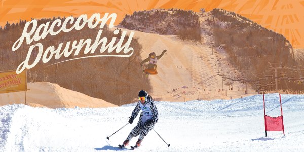 Le fameux Raccoon Downhill