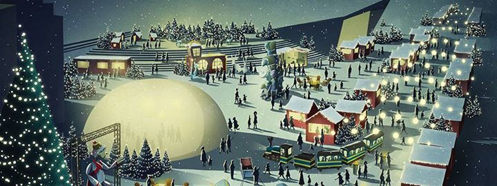 Le Grand marché de Noël de Montréal (Place des Arts)