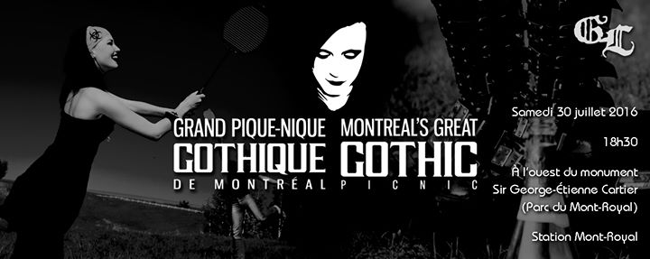 Le Grand Pique-nique Gothique de Montréal 2016