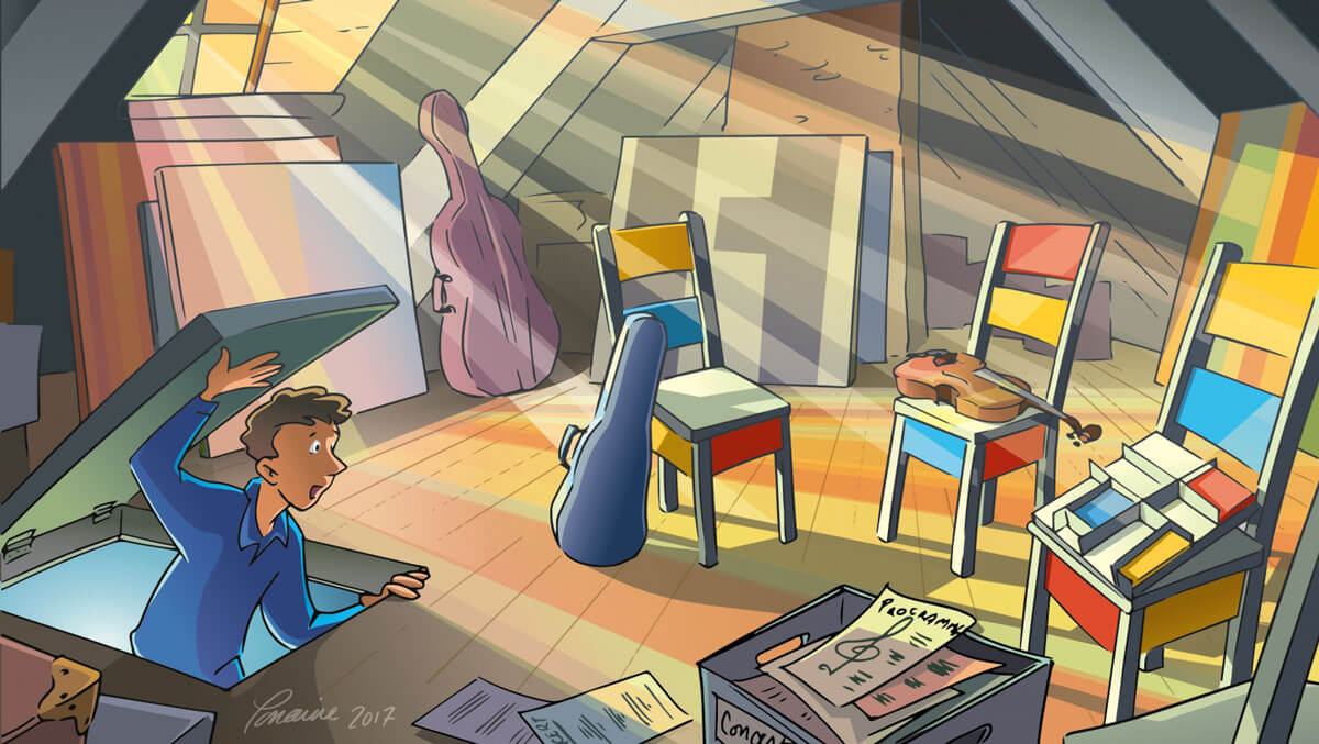 Le grenier des Molinari • Concert Sons et Brioches de l'Aramusique