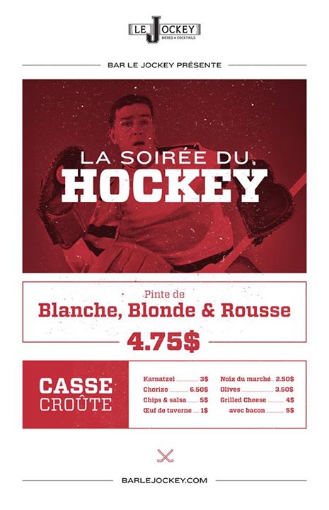 Le Hockey au Jockey!