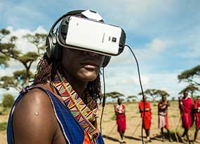 Le jardin de réalité virtuelle