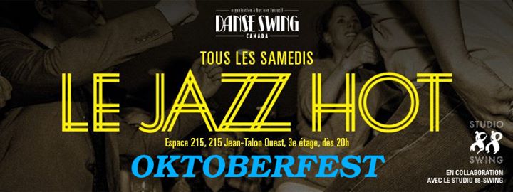 LE JAZZ HOT - OKTOBERFEST - Soirée Squad - Samedi 3 octobre 2015