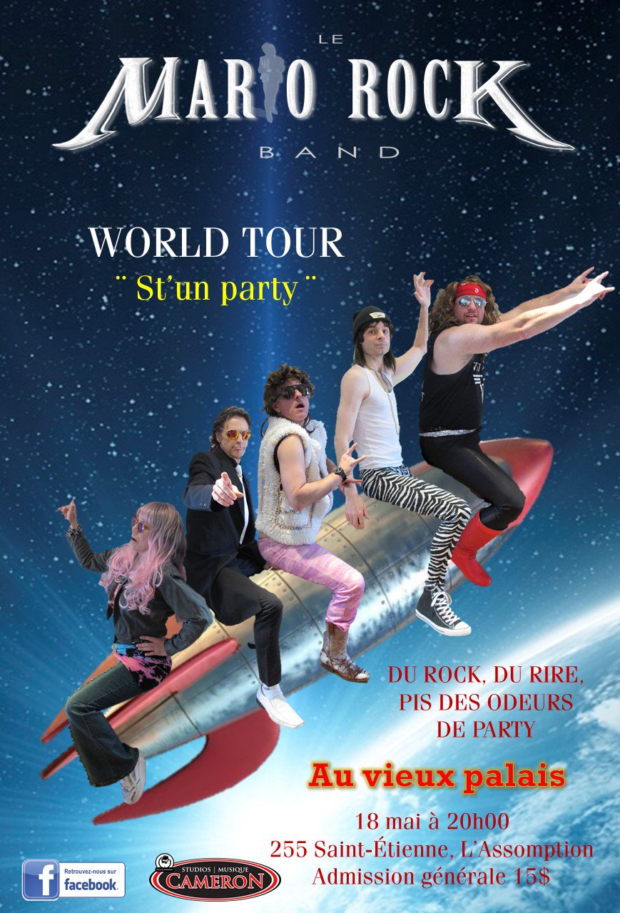 Le Mario Rock Band en rodage