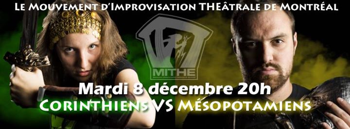Le MITHE: Corinthiens (Vert) VS Mésopotamiens (Jaune)