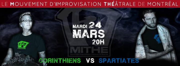 Le MITHE : Corinthiens (Vert) VS Spartiates (Bleu)