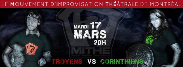Le MITHE: Corinthiens (Vert) VS Troyens (Rouge)