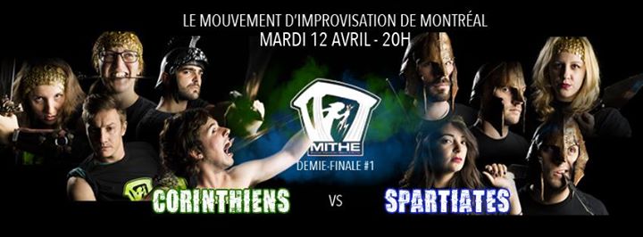Le MITHE : Demi Finale : CORINTHIENS VS SPARTIATES