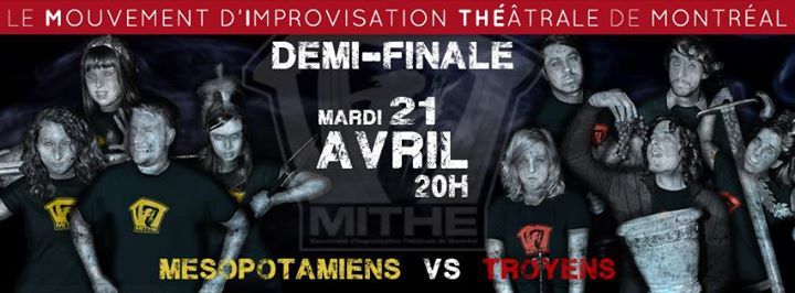 Le MITHE : DEMI-FINALE Mésopotamiens (Jaune) VS Troyens (Rouge)
