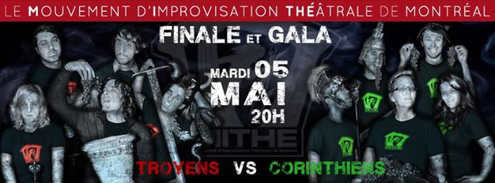 Le MITHE : FINALE et gala Troyens (Rouge) VS Corinthiens (Vert)