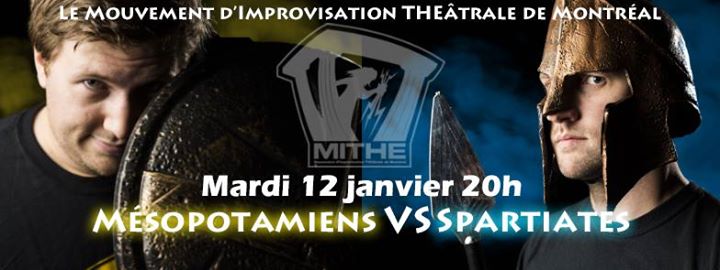 Le MITHE: Mésopotamiens (Jaune) VS Spartiates (Bleu)
