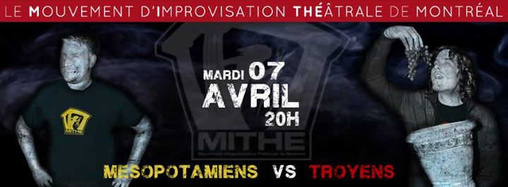 Le MITHE : Mésopotamiens (Jaune) VS Troyens (Rouge)