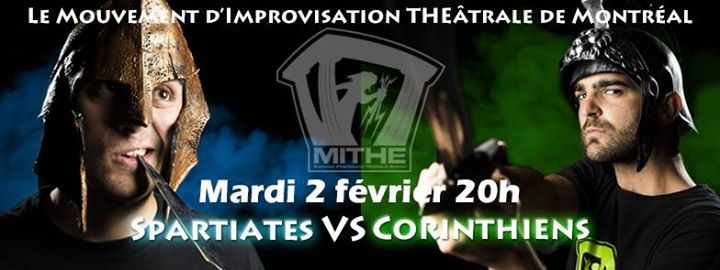 Le MITHE: Spartiates VS Corinthiens (Bleu VS Vert)