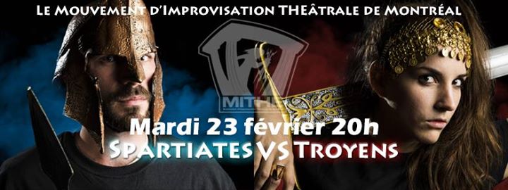 Le MITHE : Spartiates VS Troyens (Bleu VS Rouge)