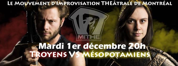 Le MITHE: Troyens (Rouge) VS Mésopotamiens (Jaune)