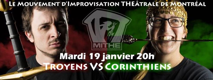 Le MITHE: Troyens VS Corinthiens (Rouge VS Vert)