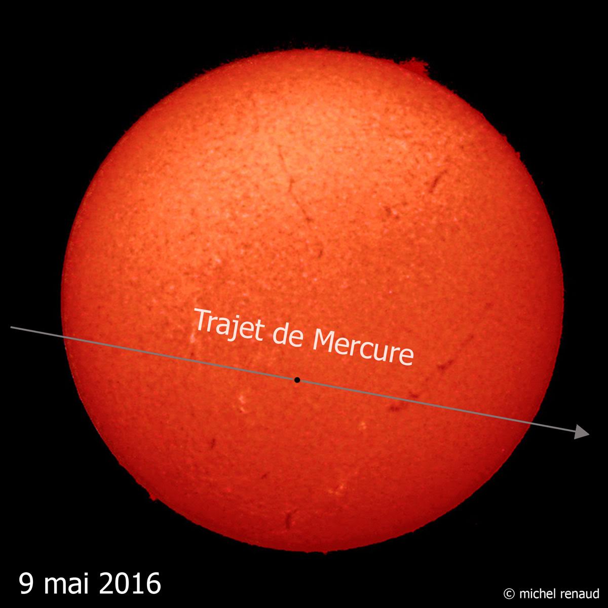 Le mystère du transit de Mercure expliqué simplement !