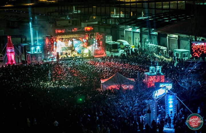 Le Party du Nouvel An Coca Cola