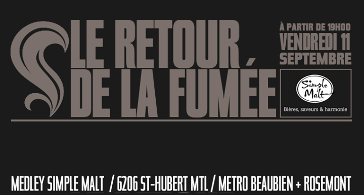 LE RETOUR DE LA FUMÉE EN AVANT PREMIÈRE MONDIALE !!!