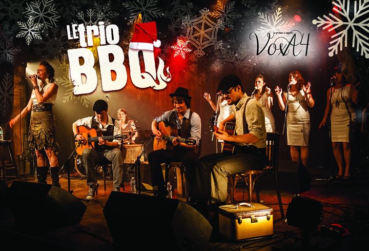 Le Trio BBQ et le Quatuor Vox A4 chantent Noël