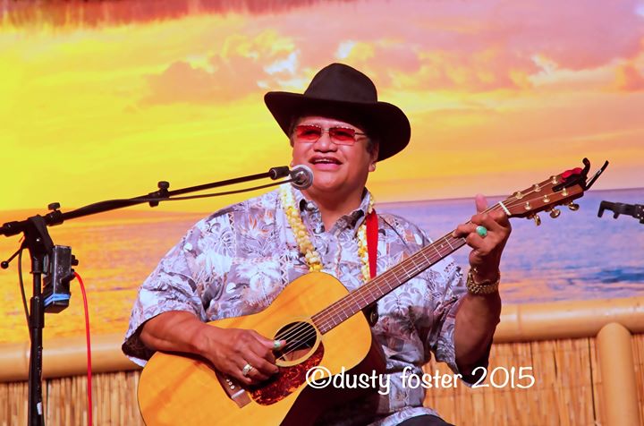 Led Kaapana - Hawaiian Slack Key Guitar Master at Napili Kai Beach Resort Aloha Pavilion