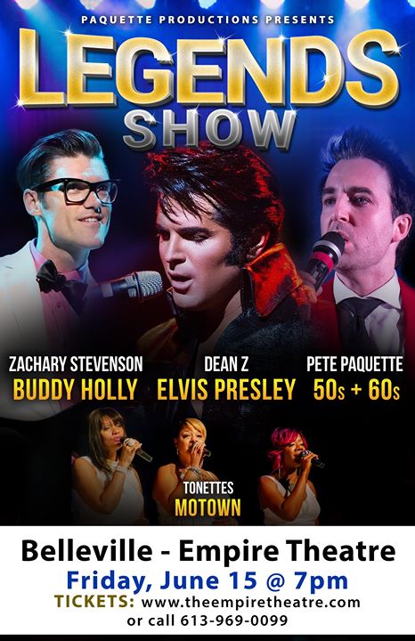 Legends Show w/ Tributes to Buddy, Elvis, Motown and 50s & 60s