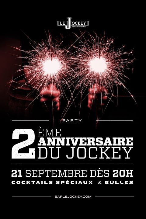 Les deux ans du Jockey!