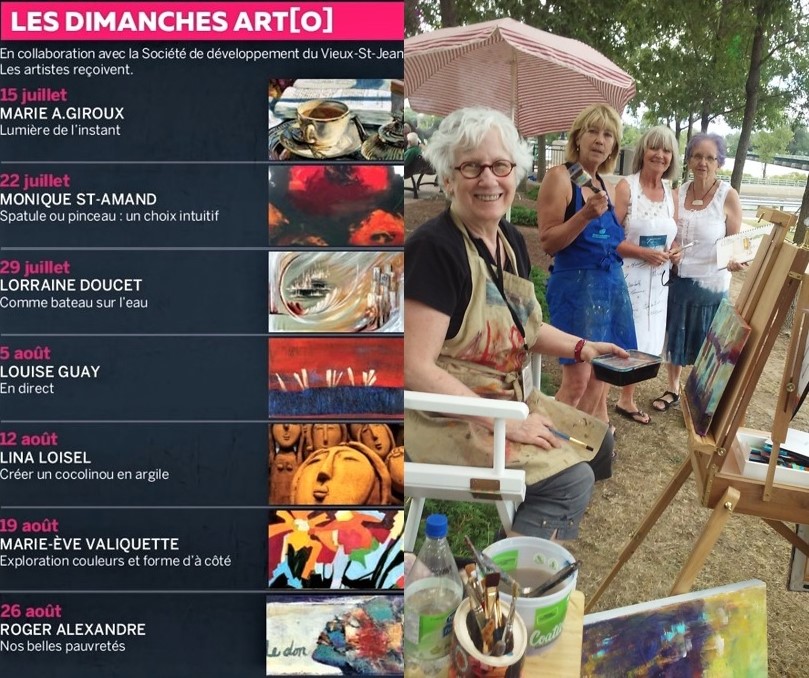 Les dimanches art[o] - artistes peintres en plein air