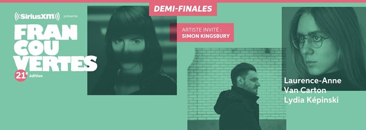 Les Francouvertes: Soir 2 des demi-finales