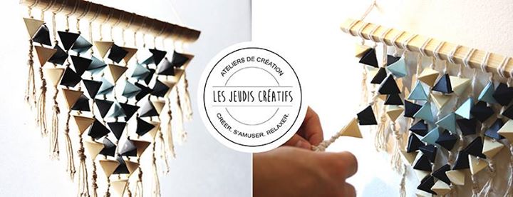 Les Jeudis Créatifs : ateliers de tissage / origami