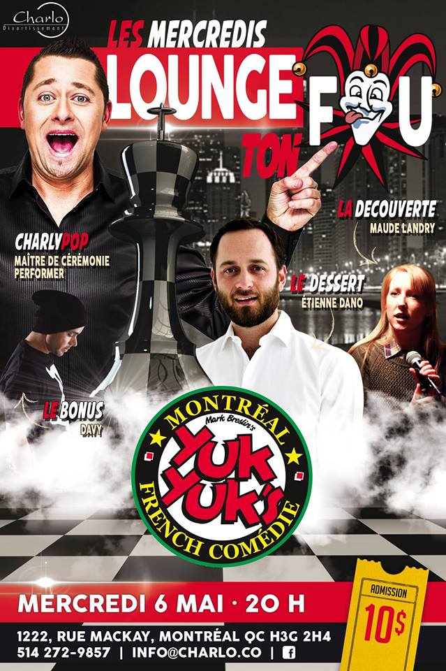 Les Mercredis « LOUNGE TON FOU »