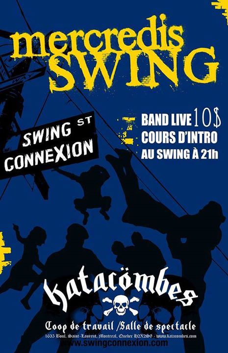 Les Mercredis Swing aux Katacombes SPÉCIAL DJ