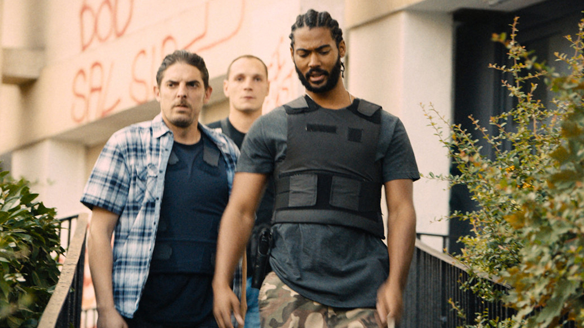 LES MISÉRABLES de Ladj Ly: Avec Damien Bonnard, Alexis Manenti,, Djebril Zonga, Issa Perica.